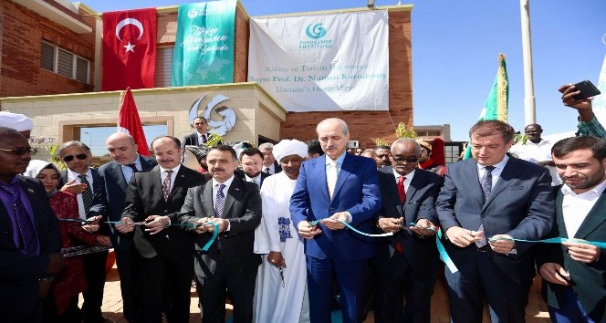 Bakan Kurtulmuş Sudan’da Türk Kültür Merkezi’nin açılışını yaptı
