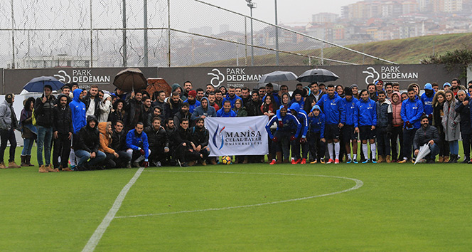 Trabzonspor, yağmur altında çalıştı !