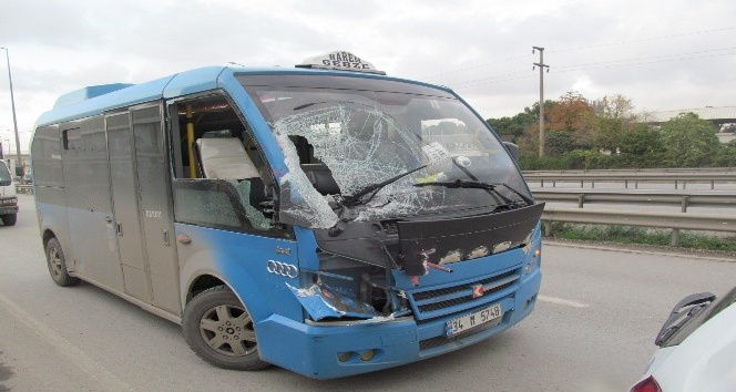 Gebze‘de zincirleme trafik kazası: 2 yaralı