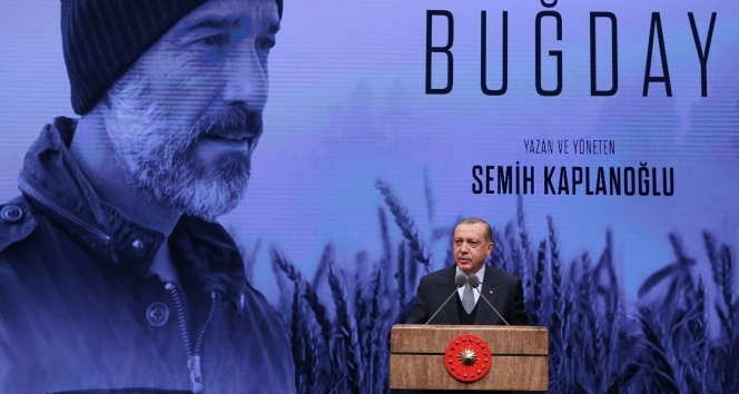 Cumhurbaşkanı Erdoğan “Buğday” filminin galasına katıldı