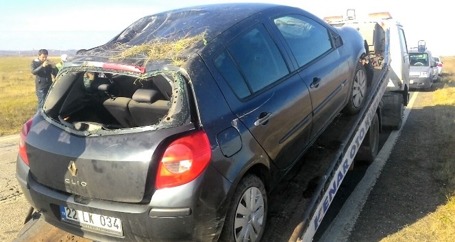 Tekirdağ’da trafik kazası: 4 yaralı
