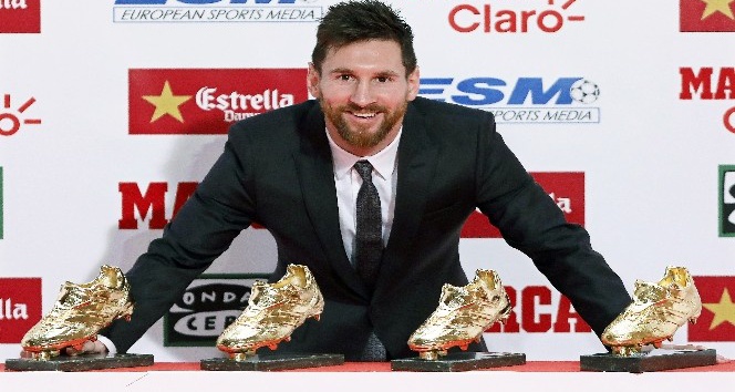 Altın ayakkabı Messi’nin