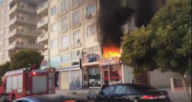 Kilis’te korkutan yangın