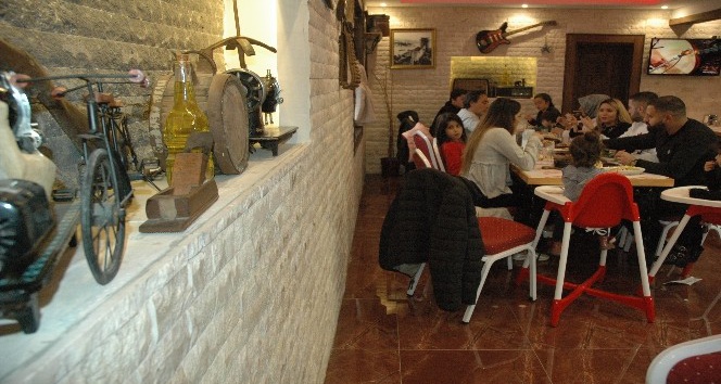 Kahramanmaraş’ta müze görünümlü lokanta