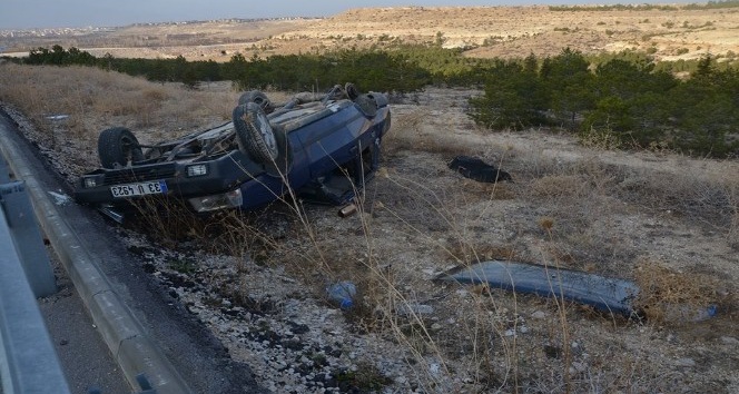 Karaman’da trafik kazası: 1 yaralı