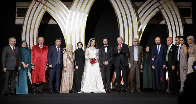 Cumhurbaşkanı Erdoğan, Emir Haktan Dişli’nin nikah törenine katıldı