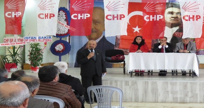 CHP Gelendost ilçe Başkanı Dereli güven tazeledi