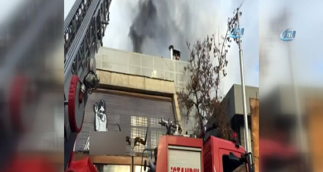 Etiler&#039;deki ünlü et lokantasında yangın!