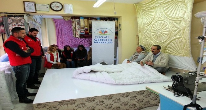 Yorgancılık mesleğini ayakta tutmaya çalışıyorlar
