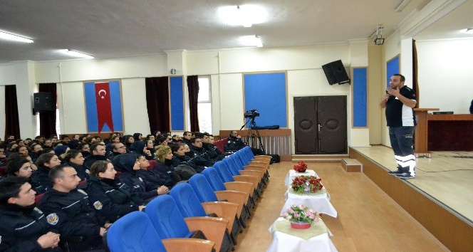 POMEM öğrencilerine ilk yardım eğitimi verildi