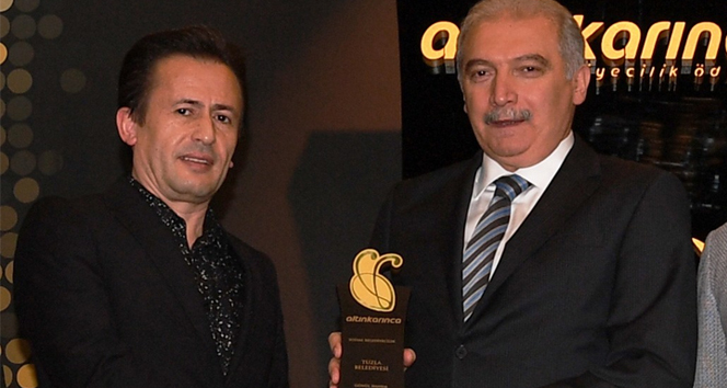 Başkan Yazıcı, 'Gönül Hanem' ile Altın Karınca Ödülünü kazandı