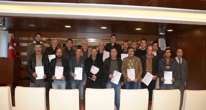 Giresun tehlikeli sektörlere yönelik eğitim çalışmaları devam ediyor
