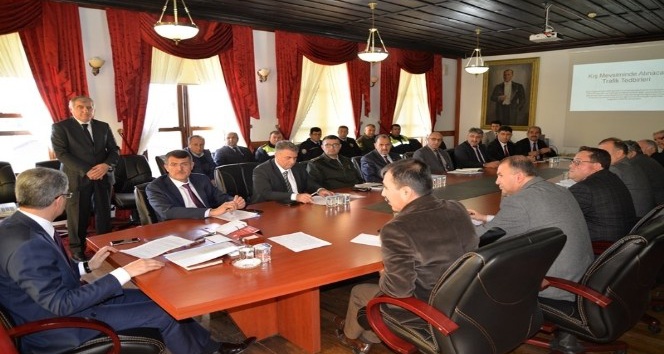 Bolu’da, kış tedbirleri toplantısı yapıldı