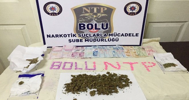 Bolu’da uyuşturucu operasyonu: 2 gözaltı