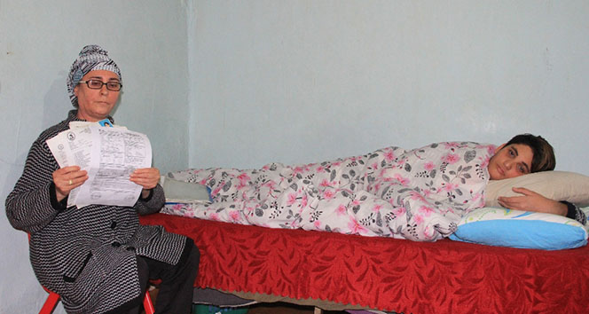 Cam hastası aile yardım eli bekliyor
