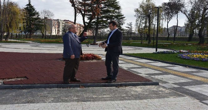 Başkan Albayrak Çerkezköy Kentpark’ta incelemelerde bulundu