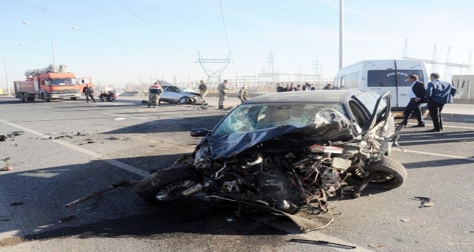 Cizre’de trafik kazası: 1 ölü, 4 yaralı