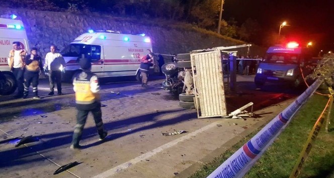 Ordu’da trafik kazası: 4 ölü, 2 yaralı