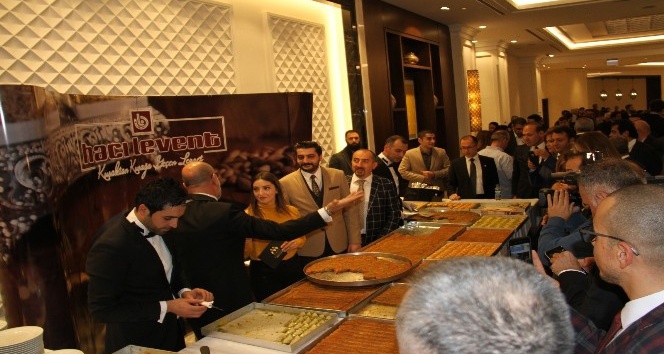 Ödül töreninde kadayıf şov