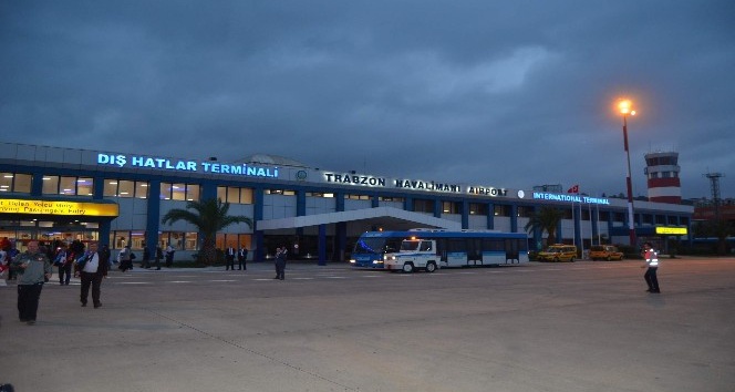 Pist çalışmaları Trabzon Havalimanı’nı kullanan yolcu sayısını olumsuz etkilemedi