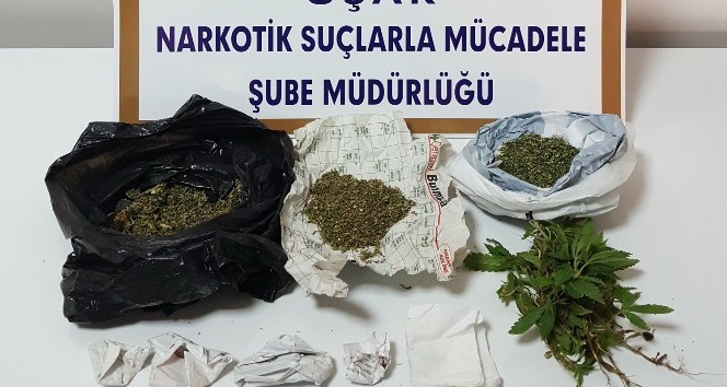 Uşak’taki uyuşturucu operasyonunda 7 kişi tutuklandı