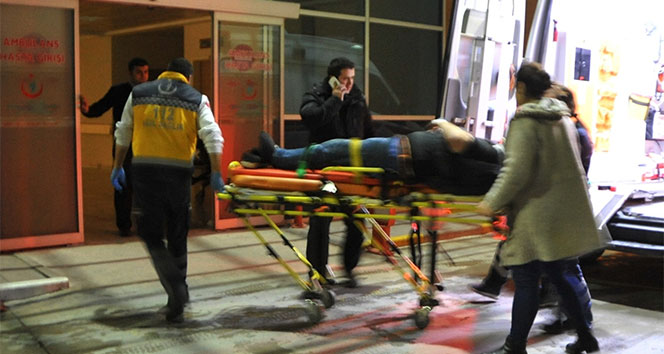 Samsun&#039;da otomobilin çarptığı yaya yaralandı