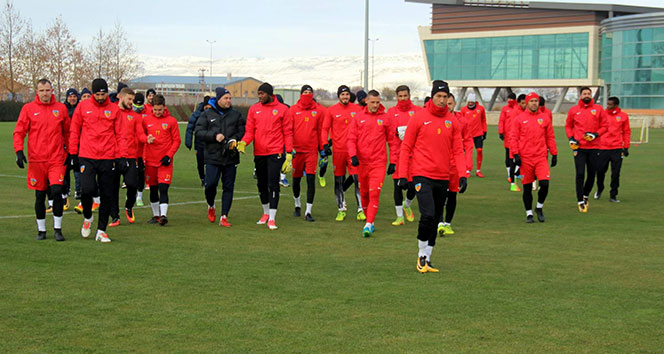 Kayserispor&#039;da Beşiktaş maçı hazırlıkları sürüyor