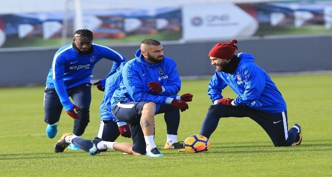 Trabzonspor, Kasımpaşa maçının hazırlıklarını sürdürdü