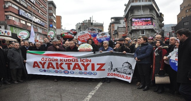 Zonguldak’tan ABD’nin Kudüs kararına tepki