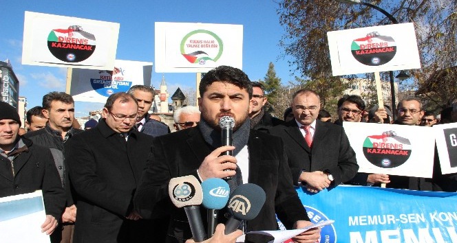 Karamanlı STK’lardan “Kudüs” protestosu