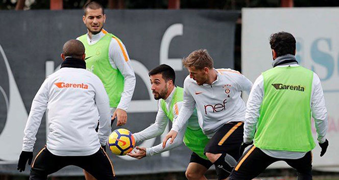Galatasaray’da Akhisarspor maçı hazırlıkları sürüyor