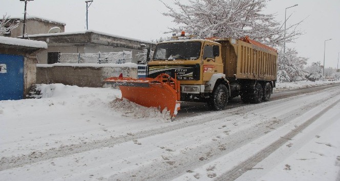 İncesu Belediyesinde karla mücadele çalışmaları başladı