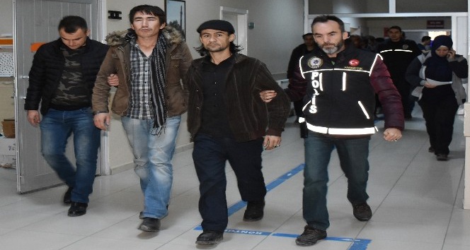 Aksaray’da Afganistanlılara uyuşturucu operasyonu: 9 gözaltı