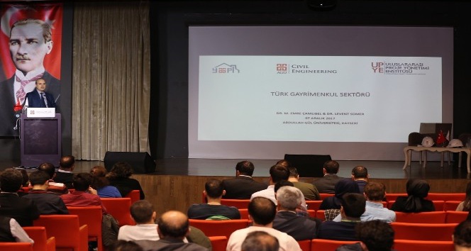 AGÜ’de “Türk Gayrimenkul Sektörüne Genel Bakış” Konulu Panel