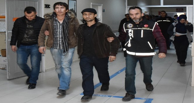 Aksaray’daki uyuşturucu operasyonunda 4 Afgan tutuklandı