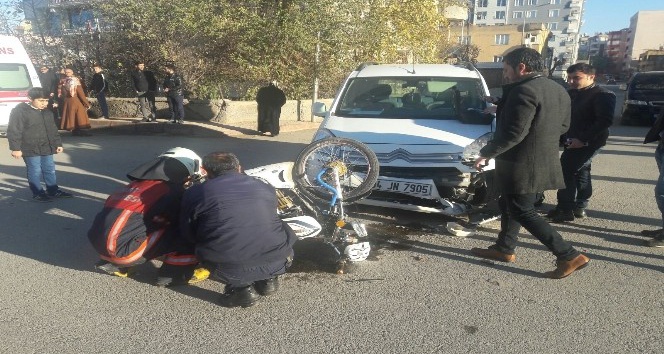 Siirt’te trafik kazası: 1 yaralı