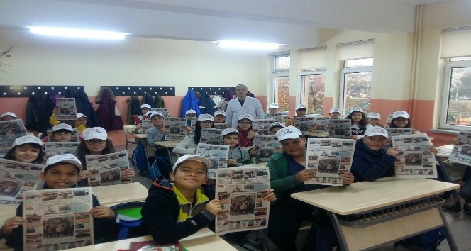 Öğrencilerden okul gazetesi