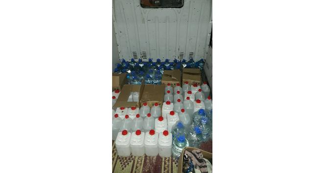 Akşehir’de kaçak içki satışı yapan 3 kişi yakalandı