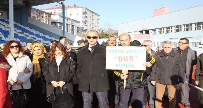 Çankırı’da Kadına Şiddete Hayır Yürüyüşü