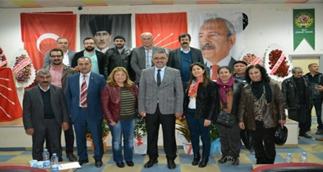 CHP Mut İlçe Başkanlığına Günay yeniden seçildi