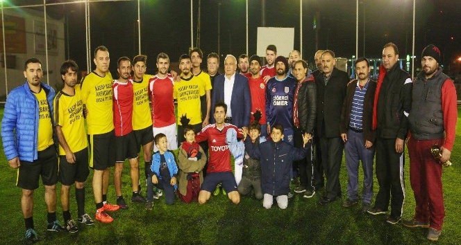 Erdemli’de halı saha futbol turnuvası sona erdi