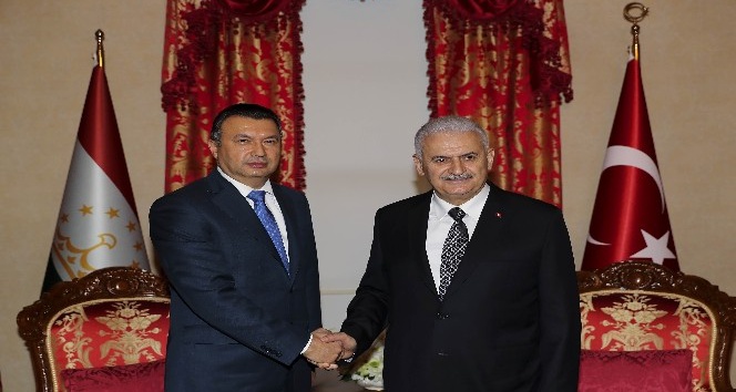 Başbakan Yıldırım, Tacikistan Başbakanı Rasulzade ile bir araya geldi