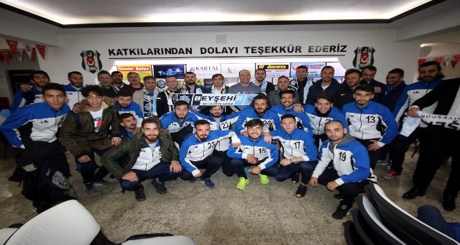 Başkan Özaltun, Beşiktaşlı taraftarlarla buluştu