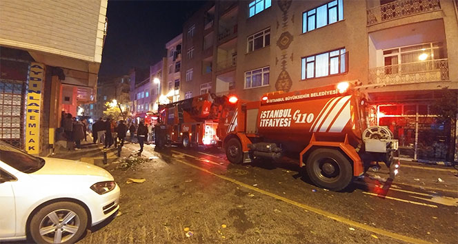 Zeytinburnu’nda korkutan iş yeri yangını
