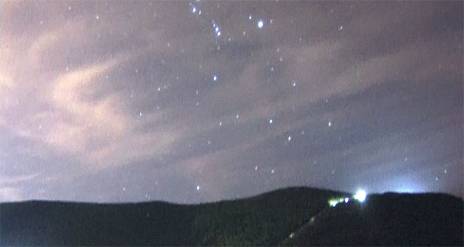Geminid meteor yağmuru Nilüfer’de izlendi