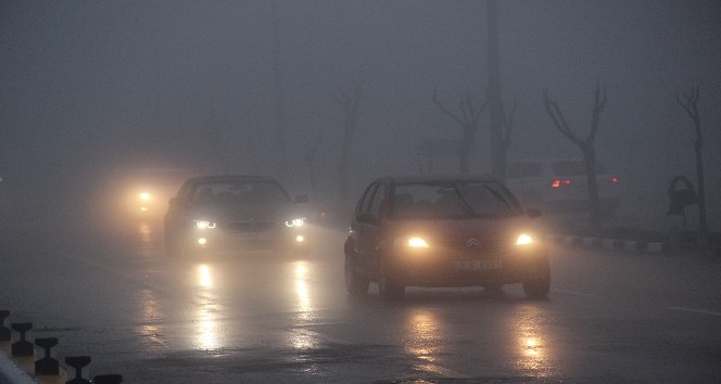 Manisa’da yoğun sis etkili oldu