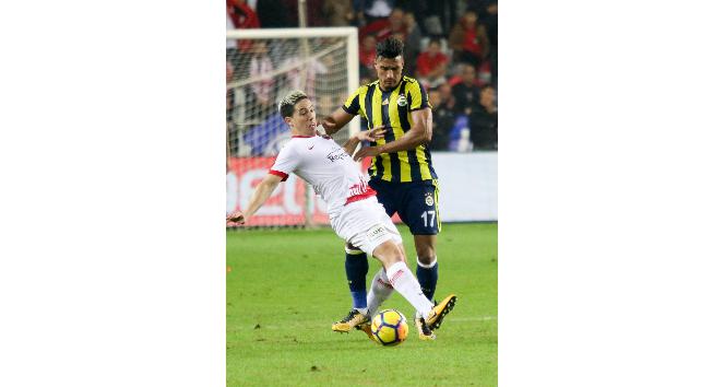Antalyaspor’da Nasri ilk yarıyı kapattı