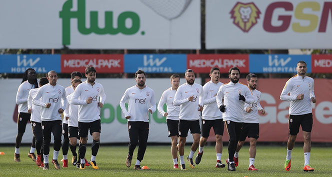 Galatasaray Yeni Malatyaspor maçı hazırlıklarını sürdürdü
