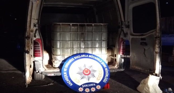 Şanlıurfa’da 9 bin litre kaçak akaryakıt ele geçirildi