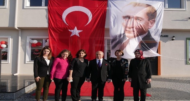 Akalan Atatürk İlkokulu’nun açılışı Başkan Akgün’ün katılımıyla yapıldı